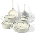 Martha Stewart Heathland Premium Nonstick PFA Free Ceramic Interior 10-Piece by MarthaStewart