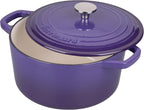 VORRINGARD Enameled Cast Iron Dutch Oven Pot - Image 4