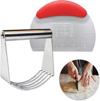 Pastry Cutter Dough Scraper Dough Cutter Scraper Tool Kitchen Pastry Blender by MSWGO