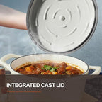 Overmont Enameled Cast Iron Dutch Oven - Image 2