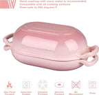 VORRINGARD Enameled Cast Iron Sourdough Bread Oven, Dutch Oven, Loaf Cast Iron - Image 3