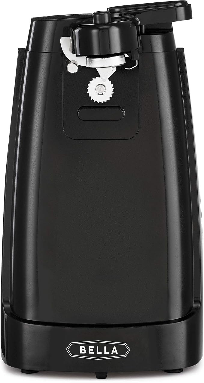bella Electric Can Opener and Knife Sharpener, Removable Cutting Lever by bella