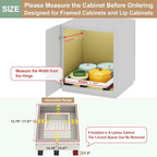 Pull out Cabinet Organizer, Expandable Width, Depth - Image 2