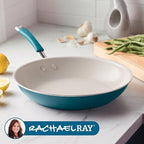 Rachael Ray Cucina Ceramic Nonstick Frying Pan/Skillet, 12.5 Inch Non Stick - Image 7