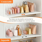 Lifewit Purse Organizer for Closet, 9.7" Tall Clear Handbags Storage Organizer - Image 6