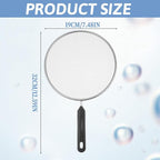 Splatter Screen for Frying Pan 7.5’’ Stainless Steel Grease Splatter Guard - Image 2