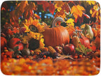 Fall Harvest Pumpkin Dish Drying Mat by Anyako
