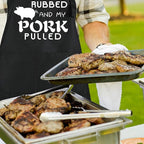 Rosoz Funny BBQ Black Chef Aprons - Image 6