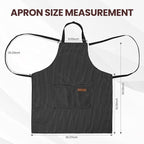 Serrenf 2 Pack Apron, Cooking Kitchen Aprons, Adjustable Bib Apron - Image 2