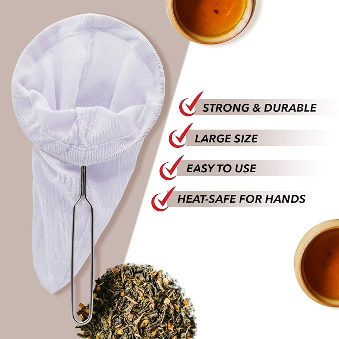Coffee Sock Strainer Traditional Thai Brewing Coffee Filter - Image 5