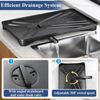 SNTD Dish Drying Rack for Kitchen Counter - Image 4