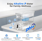 Waterdrop Slim Alkaline Water Filter Dispenser, Large Capacity, 100-Gallon - Image 2