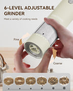 Electric Salt and Pepper Grinder Set - Image 3