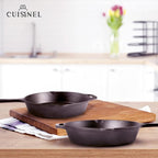 Cuisinel Cast Iron Skillets Set - Image 6