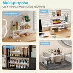 15.5 to 25.5 Inch Kitchen Cabinet Shelf Organizers, Adjustable Kitchen Counter - Image 8