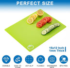 5 Pieces Flexible Plastic Cutting Board Mats - Image 2
