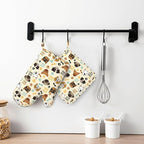 Cute Dog Oven Mitts and Pot Holders Set - Image 6