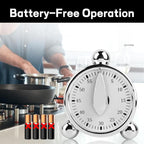 Kitchen Timers for Cooking Seniors 60 Minute Mechanical Kitchen Timer Loud - Image 4