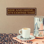 Coffee Time Metal Tin Signs, Coffees Lover Home Decor - Image 6