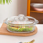 M MCIRCO 4-Piece Glass Casserole Baking Dish, 1.9 Qt and 3 Qt - Image 8
