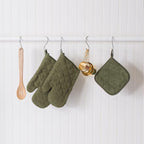 DII Basic Terry Collection 100% Cotton Quilted, Oven Mitt, 2 Piece - Image 3