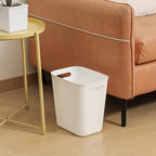 UUJOLY Plastic Small Trash Can Wastebasket, Garbage Container Basket - Image 4
