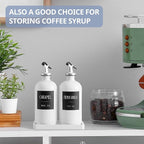 Olive Oil Dispenser Bottle for Kitchen, 16oz Glass Oil and Vinegar Dispenser Set - Image 5