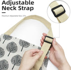 NLUS 2 Pack Waterproof Cooking Aprons, Adjustable Bib Soft Chef Apron - Image 6