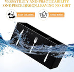 Suzile Acrylic Cutlery Storage Organizer Bin Silverware Caddy Countertop Knife - Image 3