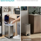 Home Zone Living 4 Gallon Kitchen Trash Can - Image 3