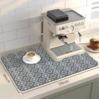Bloss Dish Drying Mat, 2025 Multiple Usage Coffee Bar Mat, Kitchen Counter Mat - Image 2