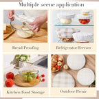 Tirphy 5-Size Reusable Bowl Covers - Image 5