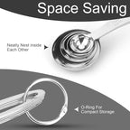 5pcs Measuring Spoon Set, Heavy Duty Stainless Steel Measuring Cups - Image 3