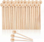100Pcs Coffee Stirrers-5.9 Inch Natural Wooden Stir Sticks by Rclxl