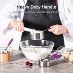 U-Taste 10 Piece Measuring Cups and Spoons Set in 18/8 Stainless Steel - Image 5