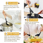 Kitchen Utensils. Set of 3, Silicone Cooking Utensils Set, Turner/Spatula - Image 5
