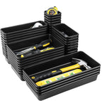 60PCS Tool Box Organizer Tray Divider, More Large Sizes-5 Sizes Desk Drawer - Image 8
