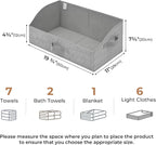 GRANNY SAYS Purse Organizer for Closet, Trapezoid Storage Bins, Closet Shelf - Image 5