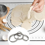 7 Pcs Round Cookie Cutter Set, Baking Tools - Image 3