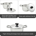 IMUSA 5.8qt H. Cajun Cast Aluminum Dutch Oven - Image 2