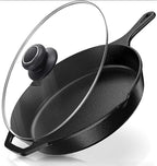 13 Inch Pan Lid Tempered Glass Pot Lid Replacement Pan Cover - Image 5
