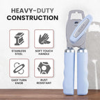 Zulay Kitchen Heavy Duty Stainless Steel Can Opener Manual - Image 3