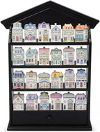 Chunful Vintage Spice Jar Wooden Rack - Image 2