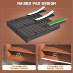 Seinloes 2 Pack Pull Out Cabinet Organizer Expandable Width and Depth, Slide - Image 2