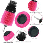 8 Pcs Drill Brush Attachment Set, Power Cleaning Scrub Brush Kit - Image 3