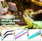 OLIISS Stainless Steel Reptile Feeding Tongs - Image 3
