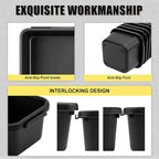 60PCS Tool Box Organizer Tray Divider, More Large Sizes-5 Sizes Desk Drawer - Image 6