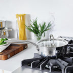 KEAWELL K3 Premium 1.5-Quart Tri-Ply Stainless Steel Saucepan - Image 2