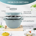 4-1 Colander with Bowl Set - Image 8