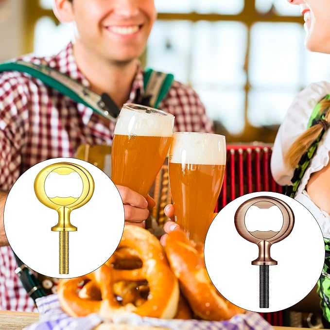 Patelai 20 Pieces Metal Bottle Opener Kit Blank Stainless Steel Bottle Opener - Image 7